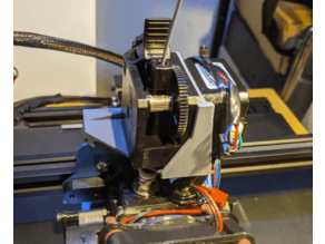 CR-10 V2 Titan direct drive mount 3d model