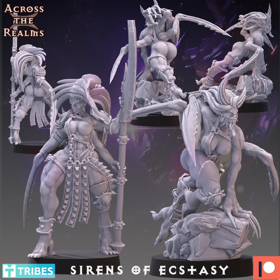 Sirens of Ecstasy 3d model