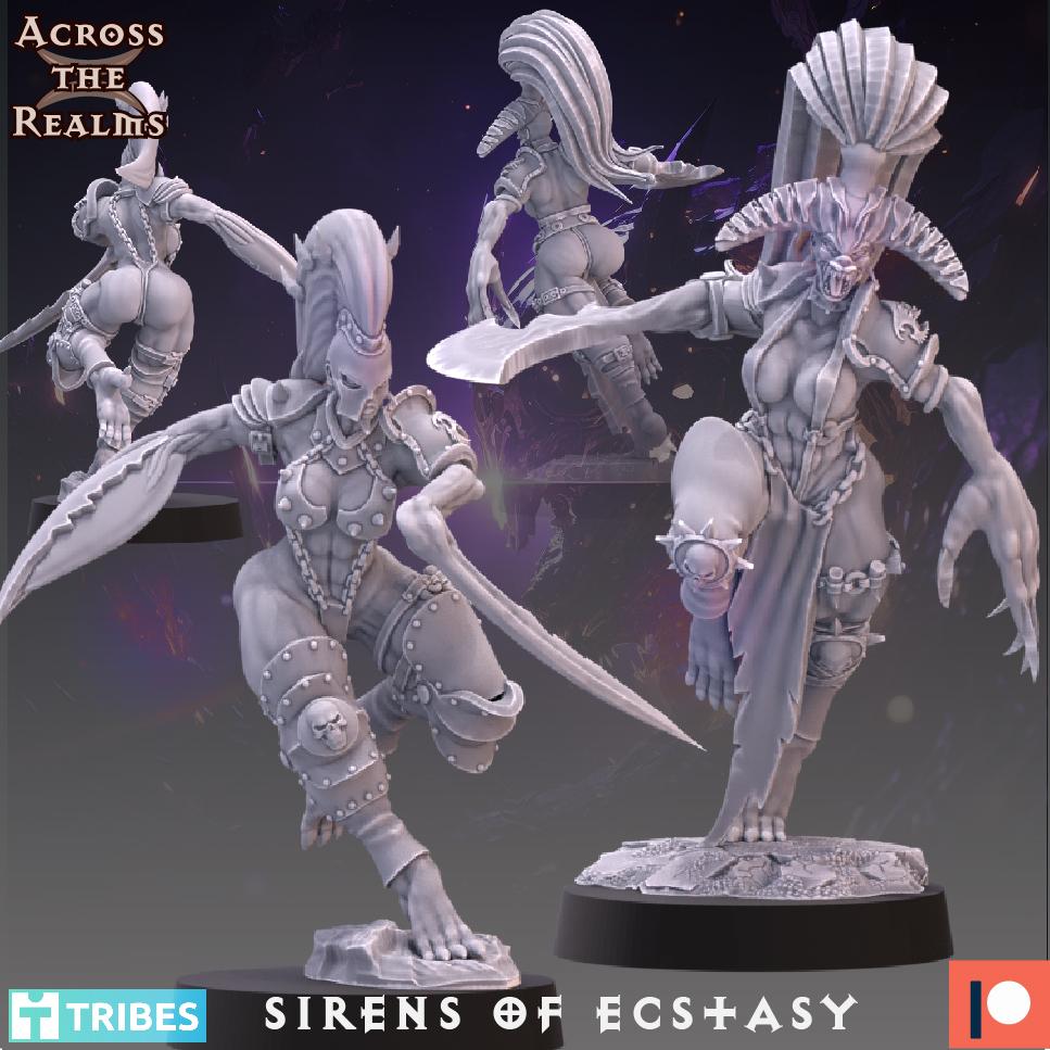 Sirens of Ecstasy 3d model