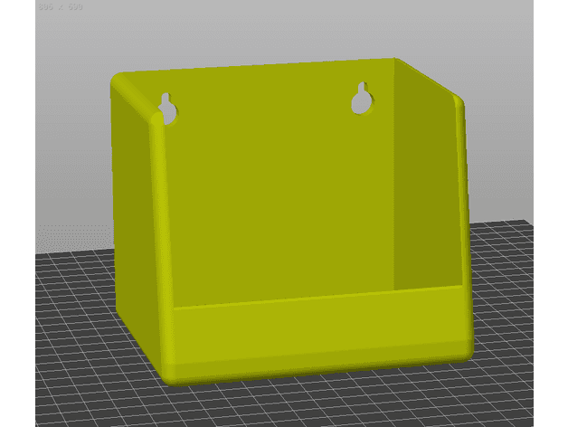 Wall Box Catch All 3d model