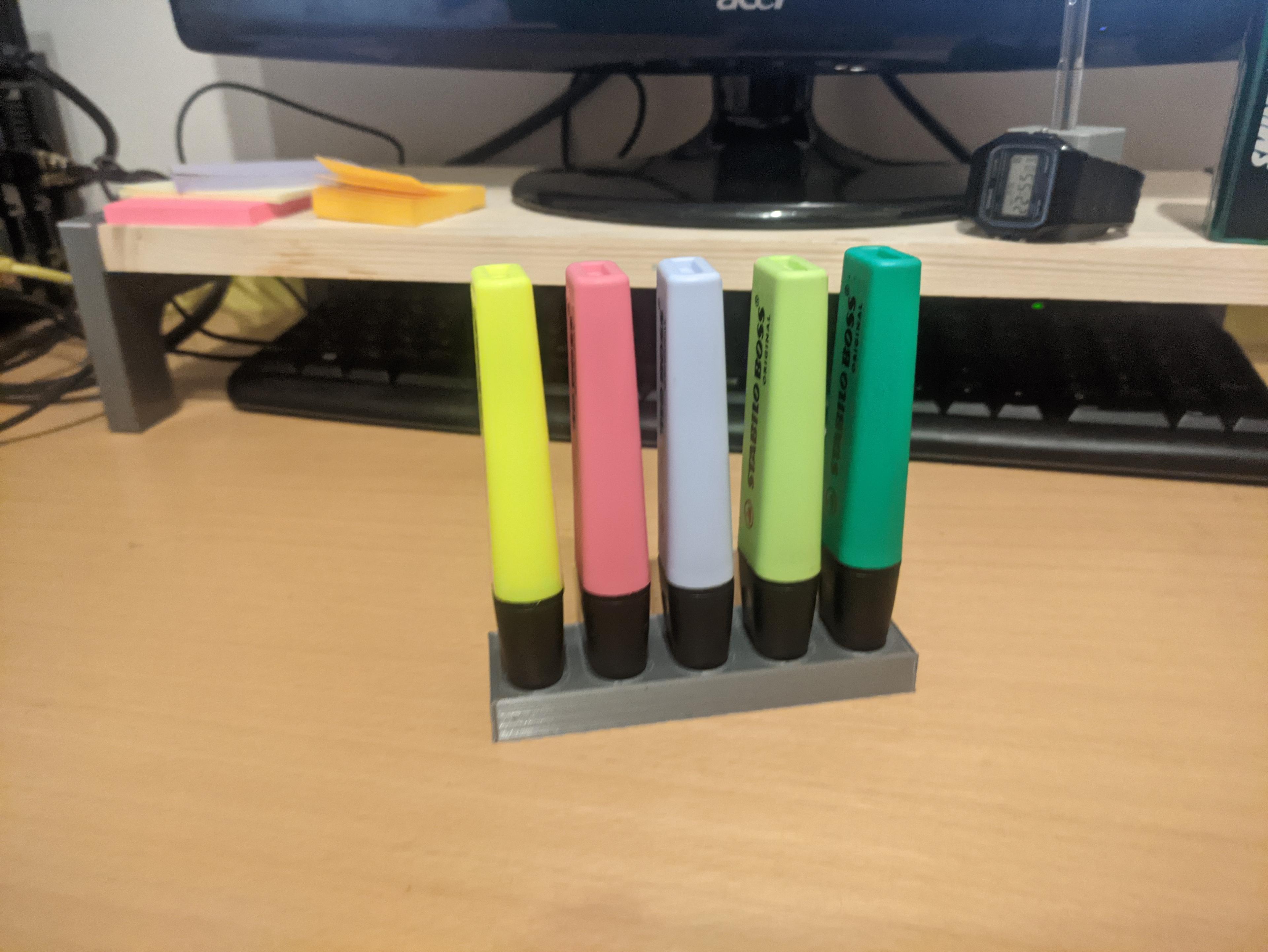 Highlighter holder 3d model