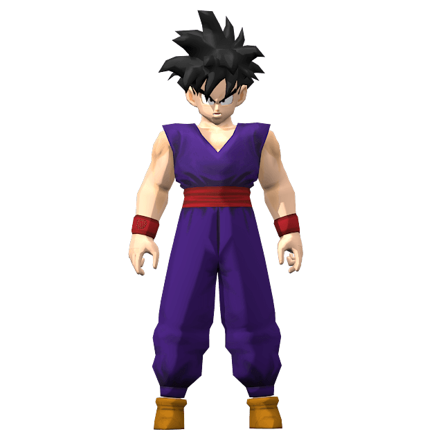 Gohan 3d model