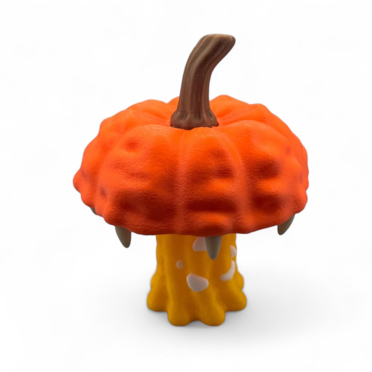 Enchanted Pumpkin Mushroom Tea Light - night light  3d model