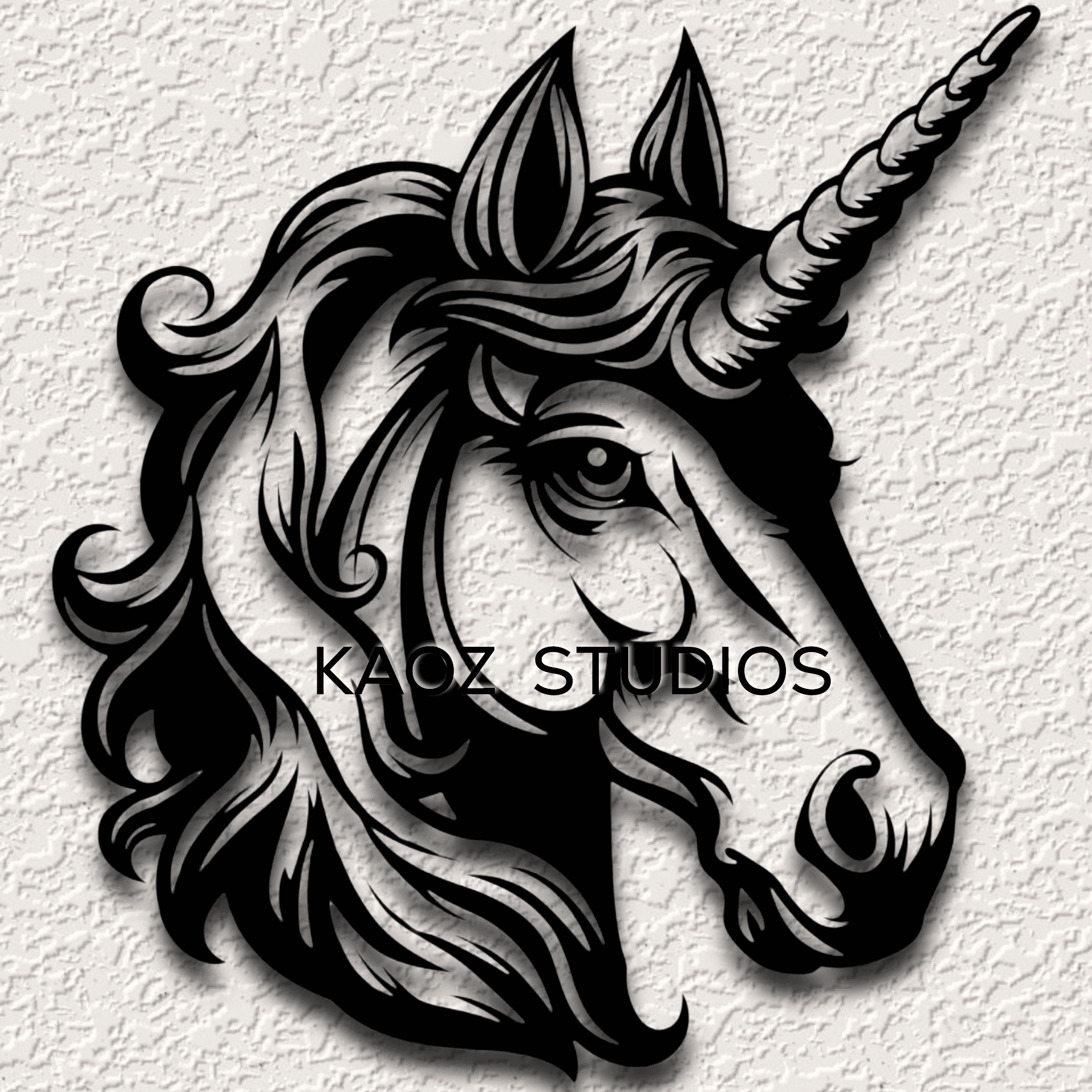 unicorn wall art unicorn wall decor magic horse decoration 3d model