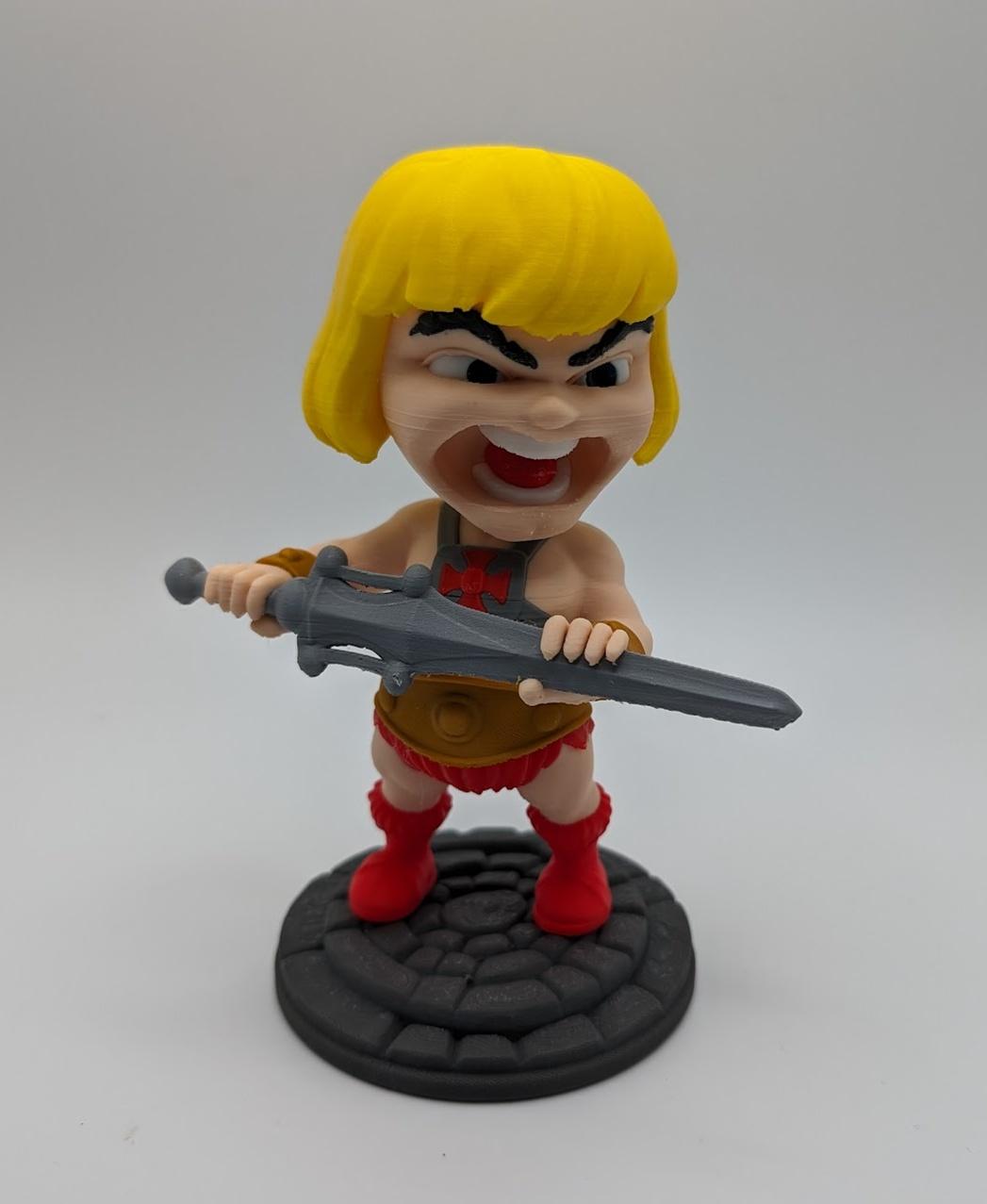 Li'l He-Man 3d model