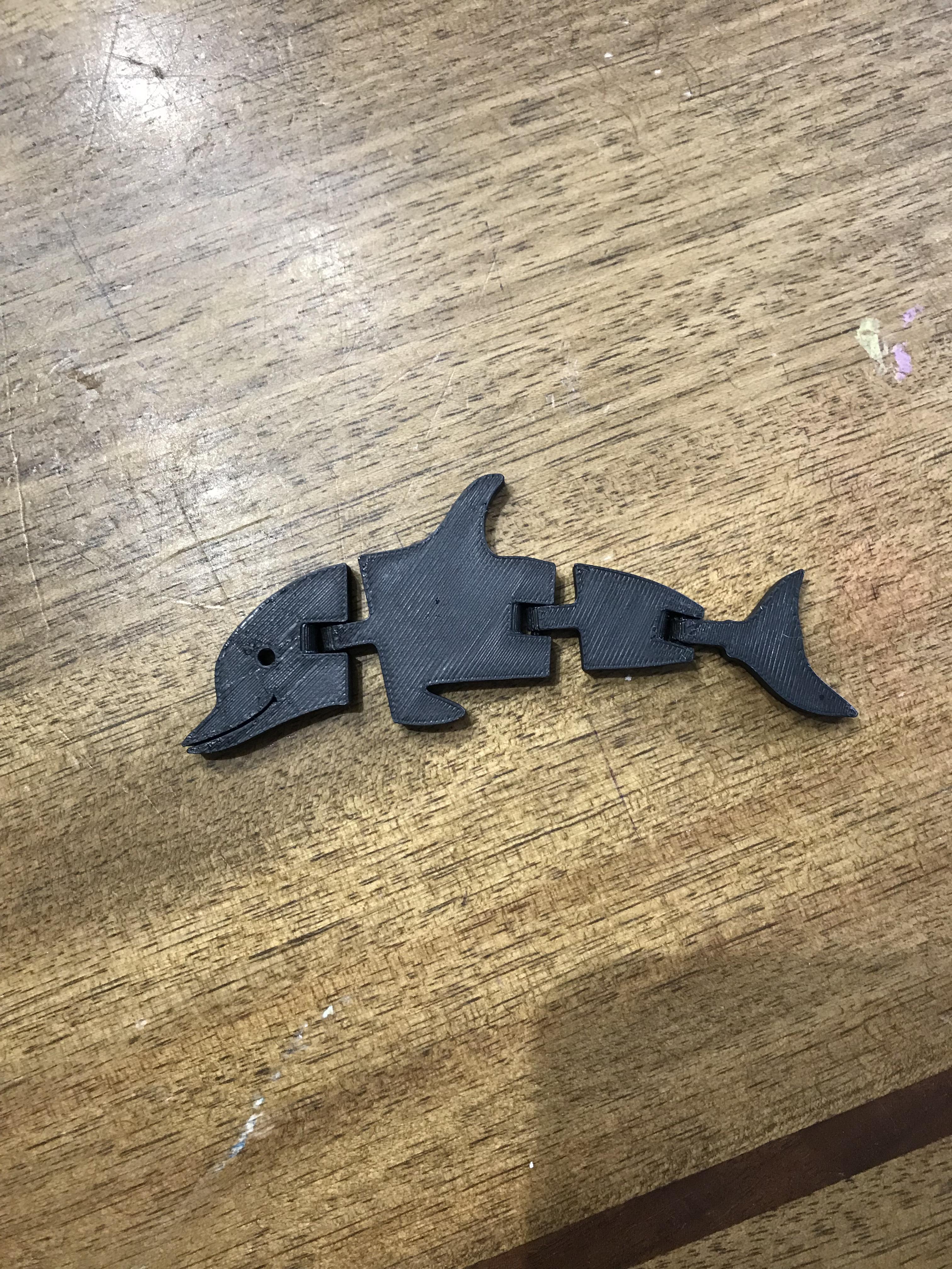 Super Flexy Articulated Dolphin 3d model