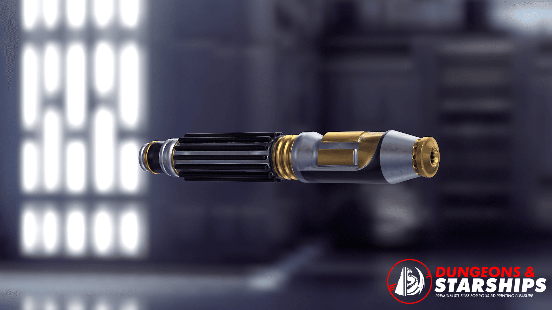 Mace Windu's Lightsaber 3d model