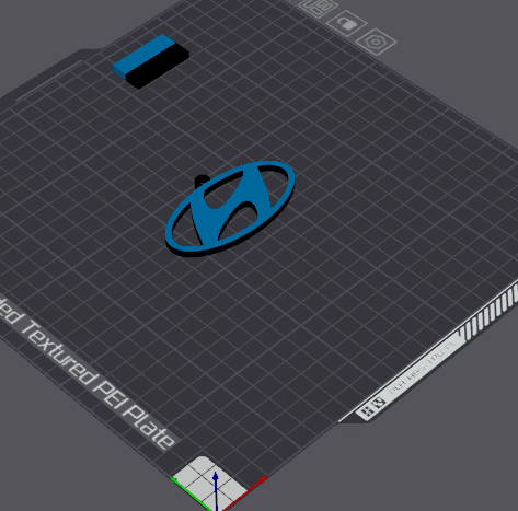 Keychain: Hyundai III 3d model