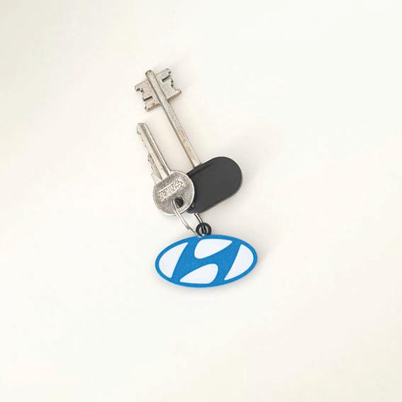 Keychain: Hyundai III 3d model