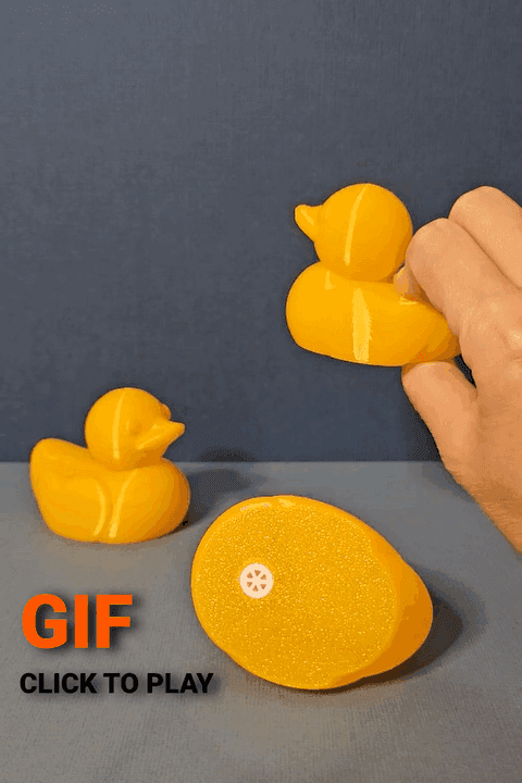 The Squeaker! - Fully 3D Printable Squeaky Toy | Your TPU Models Now Squeak! - TPU Duck: https://than.gs/m/1116386?affiliateCode=kcd - 3d model