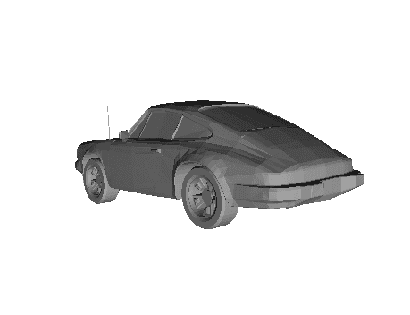 Porsche 3d model