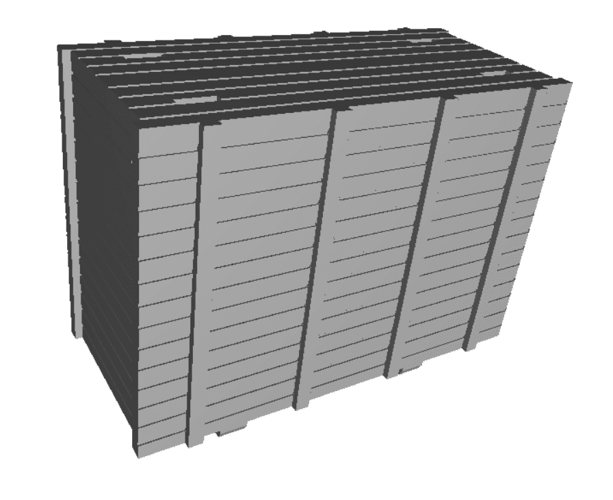 Tiefladewagen Kontainer Märklin 4618.stl 3d model