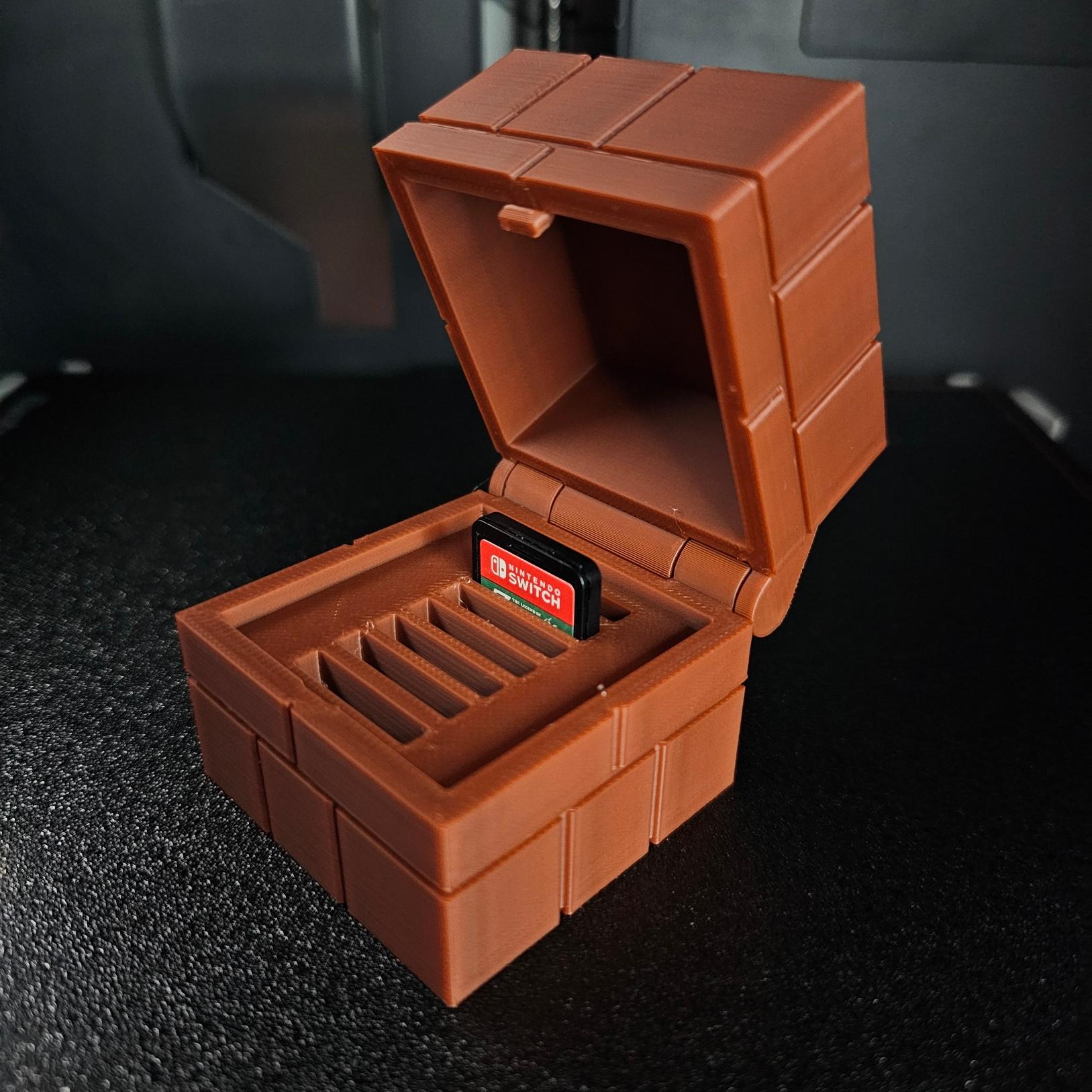 Switch Game Holder 3d model