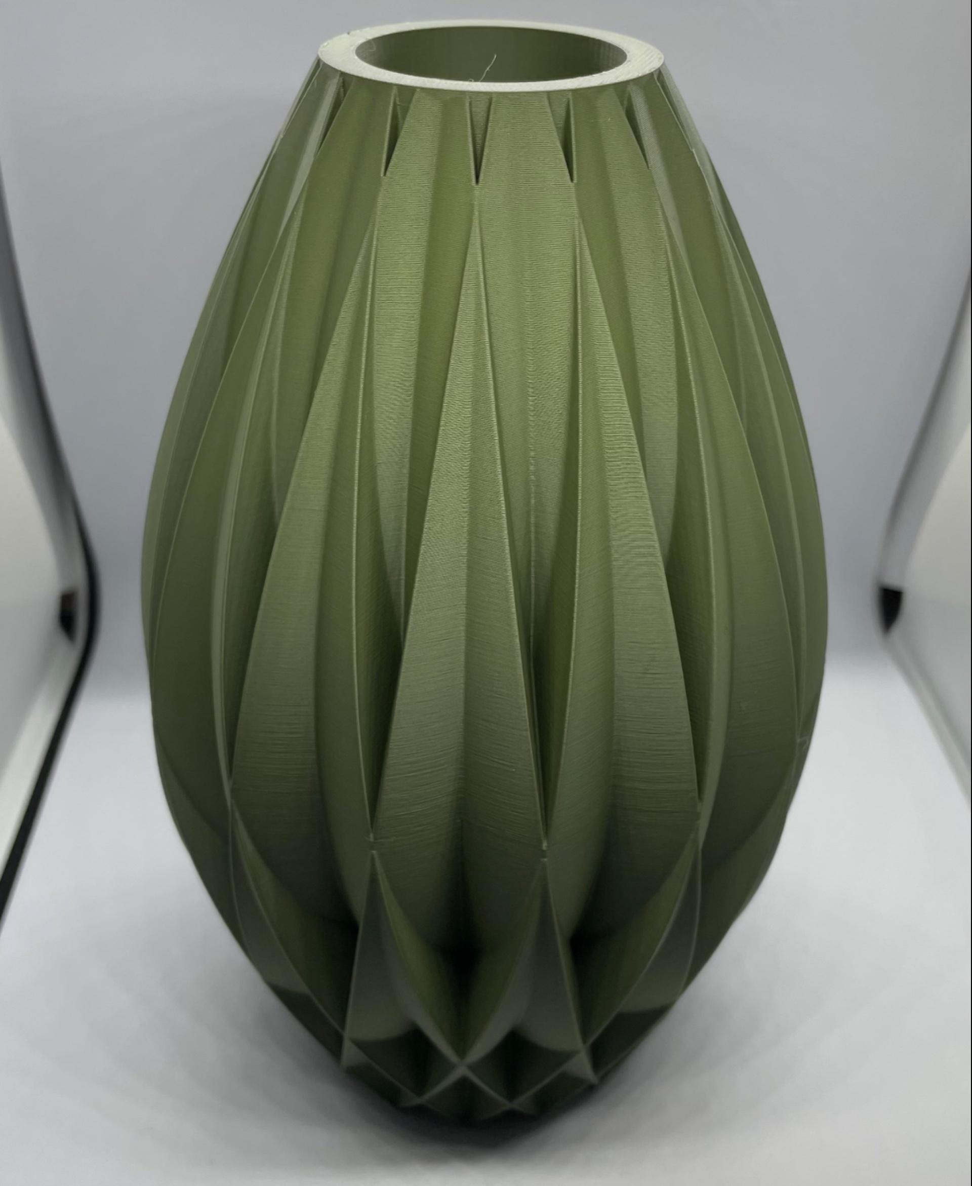 The Kivra Vase, Modern and Unique Home Decor for Dried and Preserved Flower Arrangement  | STL File 3d model