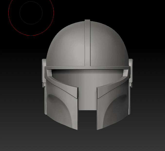 Mandalorian Youngling Helmet 3d model