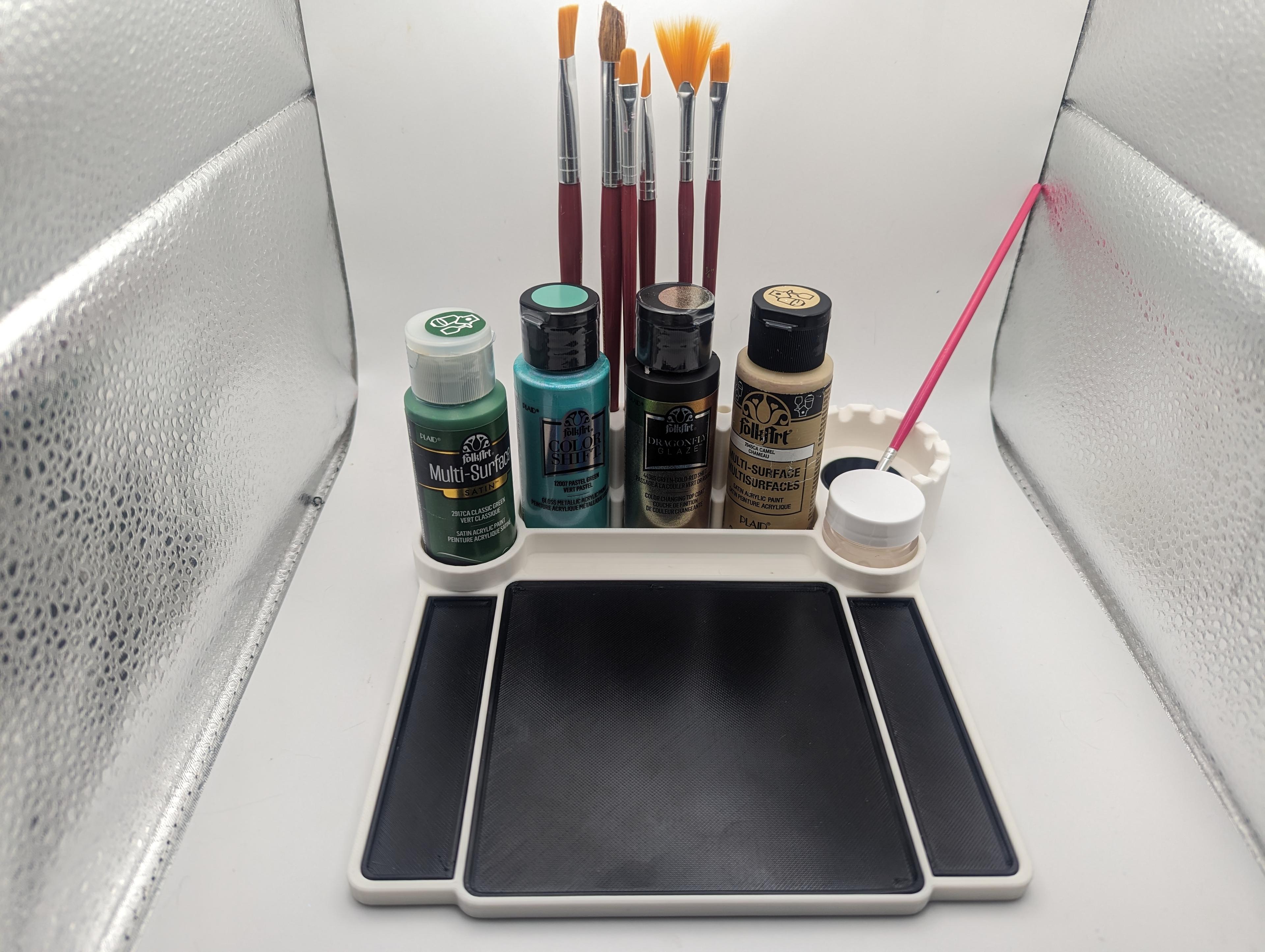 Painting Tray and Organizer 3d model