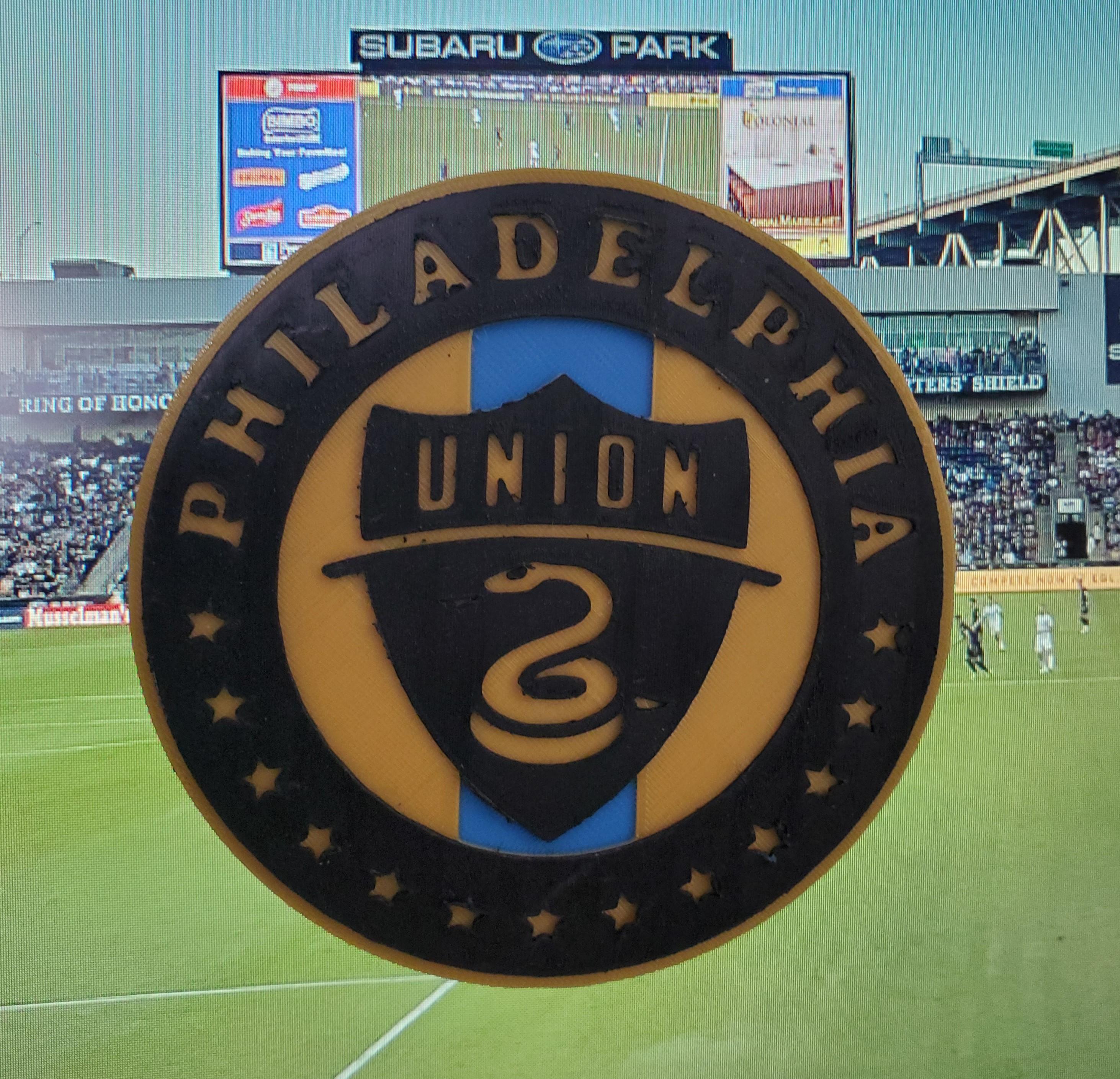 CS Philadelphia Union coaster or plaque 3d model