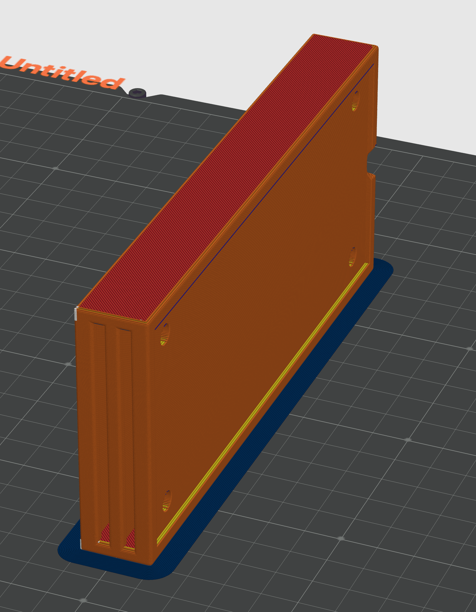 Sharpening stone support 3d model