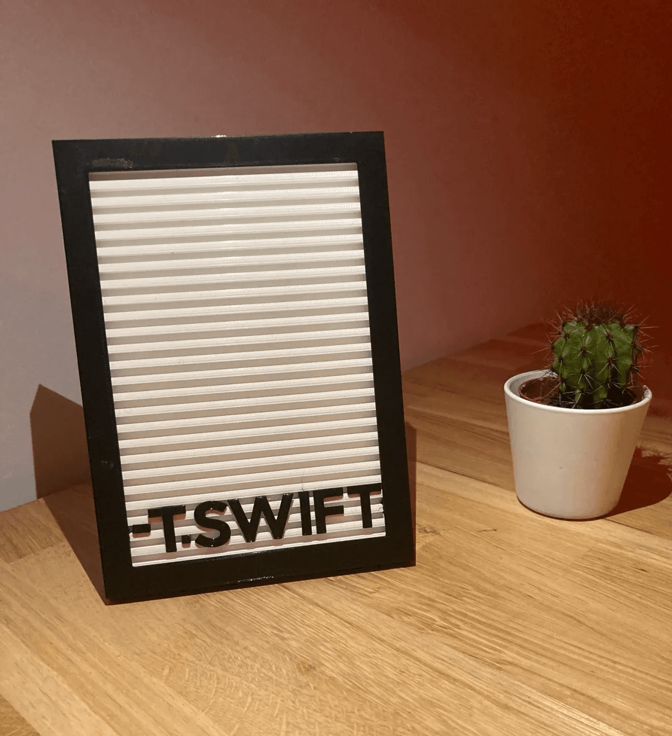 Letter Board - with Feet & Umlaut 3d model