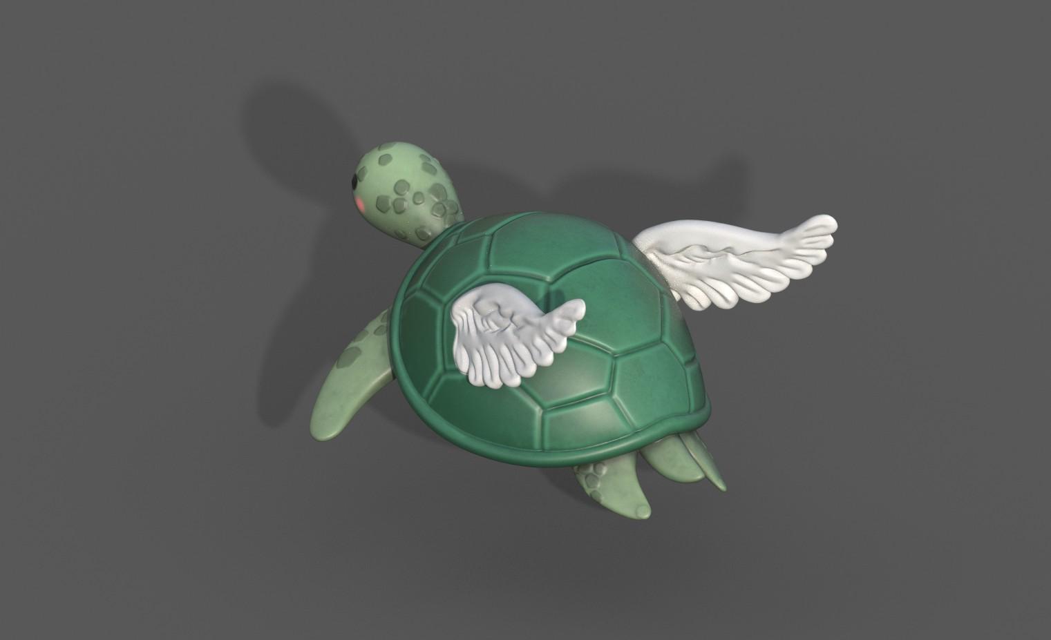 Turtle Dove 3d model