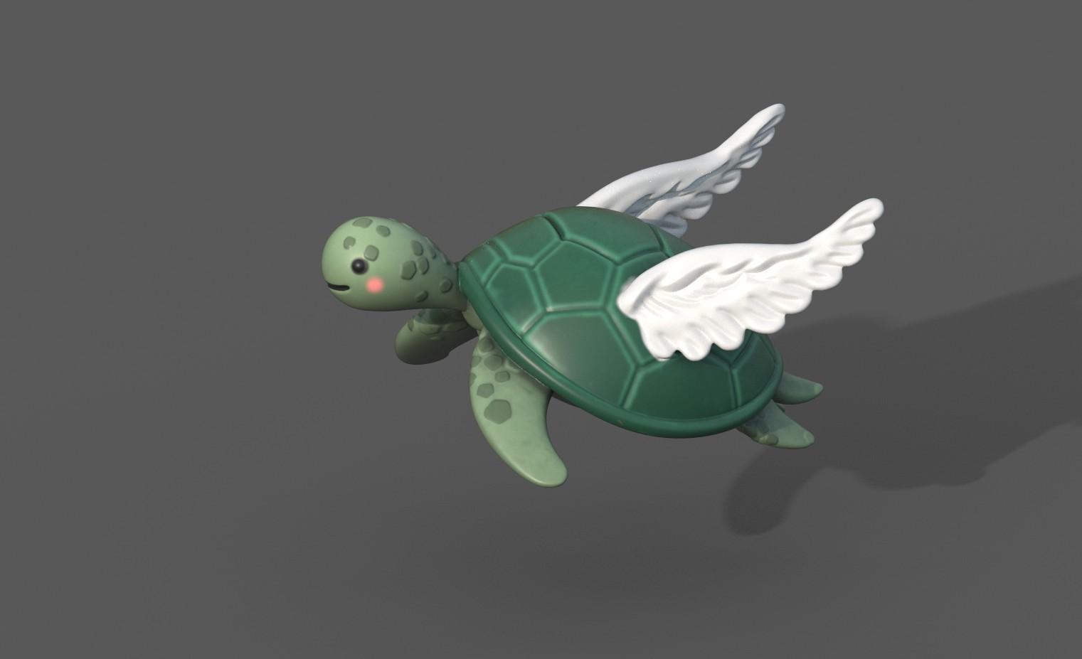 Turtle Dove 3d model