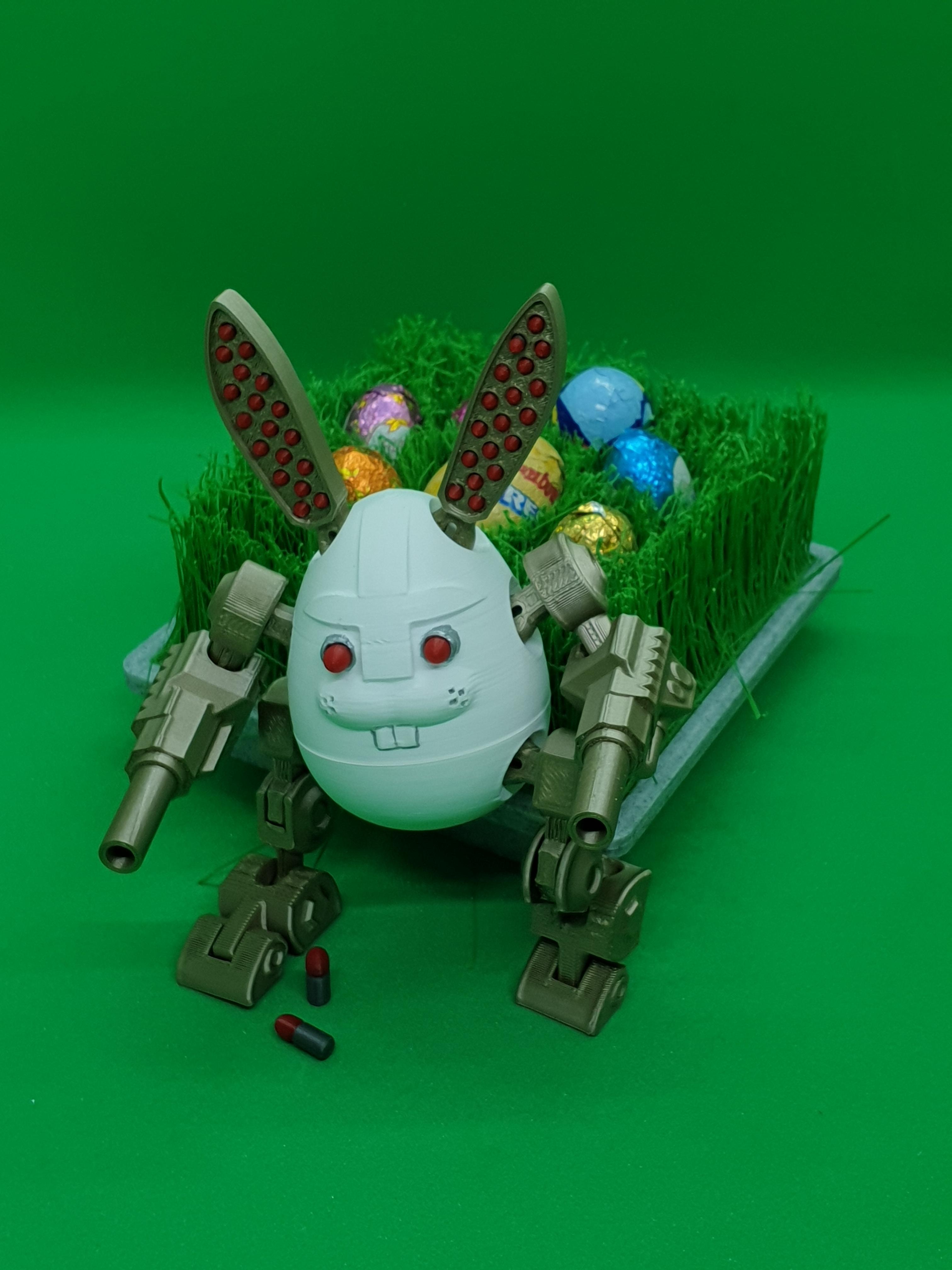 Articulated Easter Bot — 3GG-8UNNY 3d model