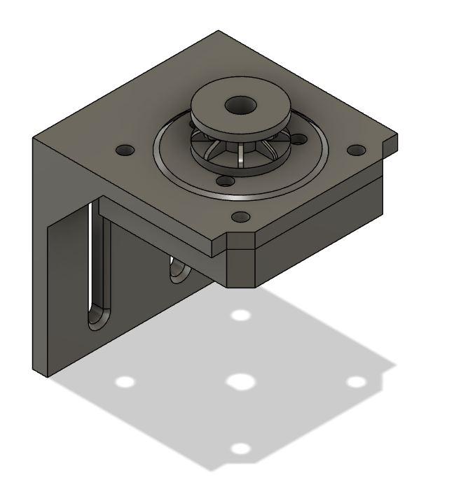 NEMA17 blinds motor 3d model