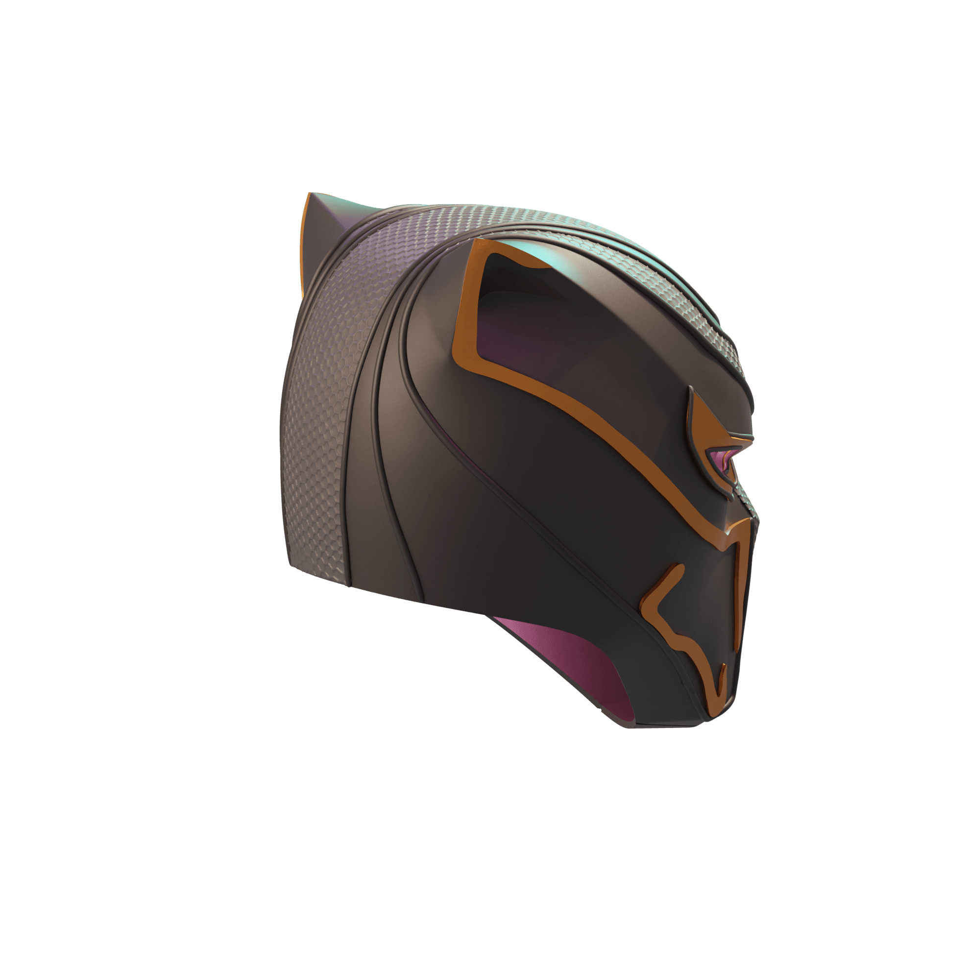 Marvel Rivals Black Panther Helmet 3d model