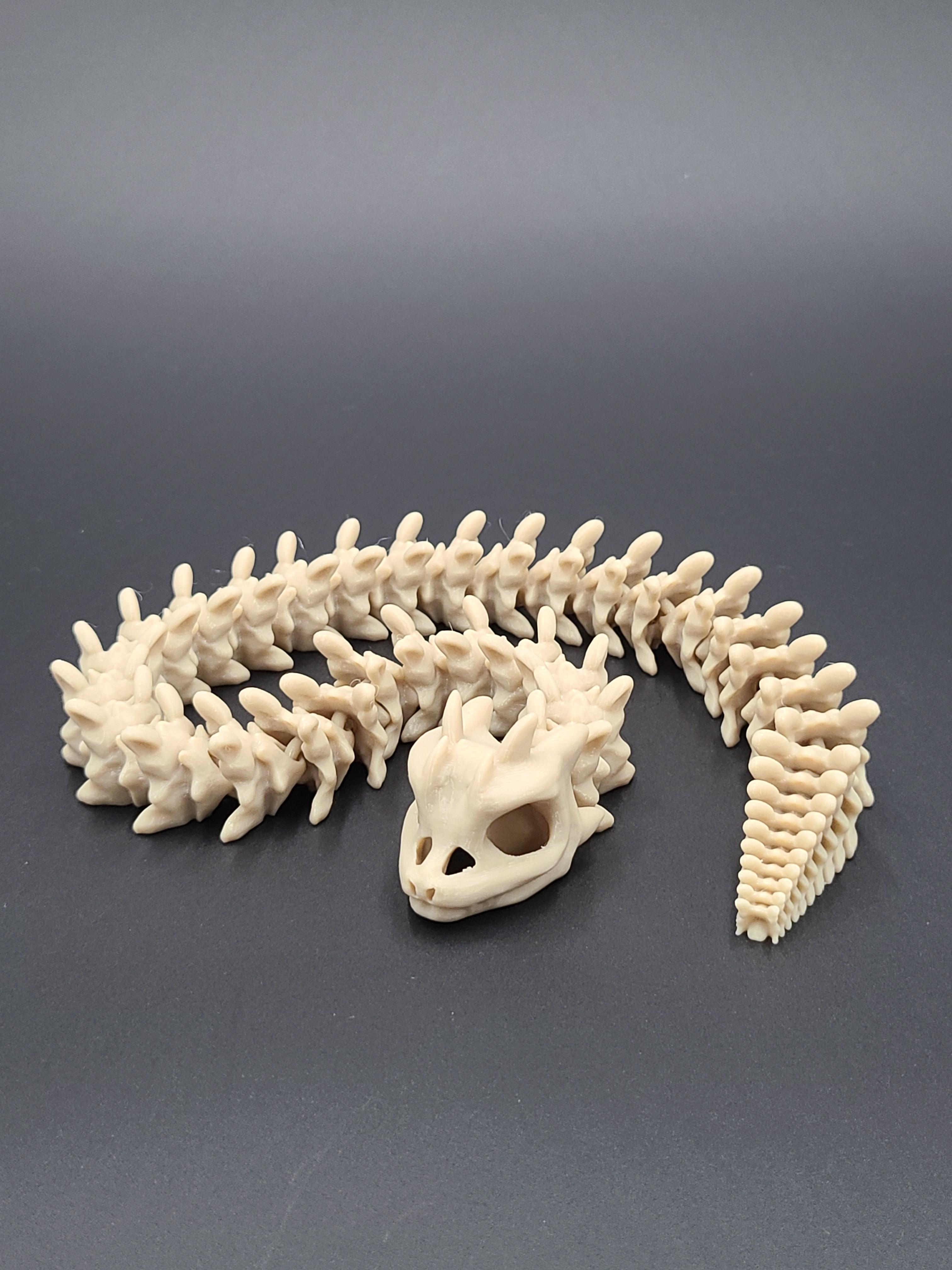 Extra Long Bony Basilisk - Articulated Snap-Flex Fidget (Medium Tightness Joints) 3d model