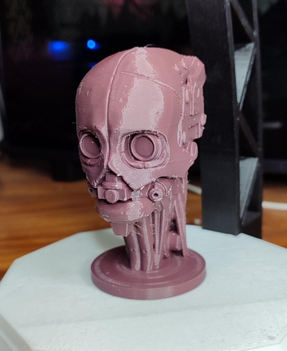 Automaton Head - Hell Divers 2 - Fan Art - Ender 3 v2 neo - 3d model