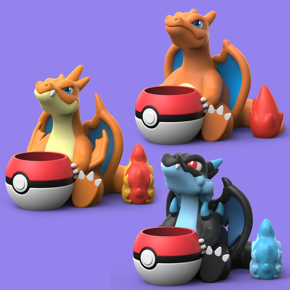 Chibi Mega Charizard (Easy Print No Supports) 3d model