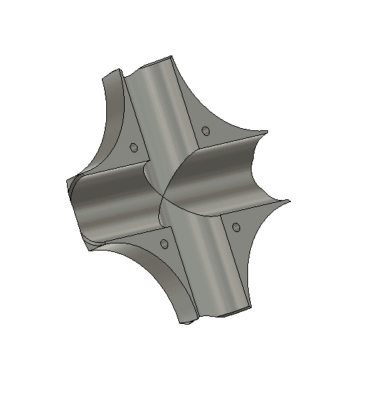 25mm x Flange for pipe part1.obj 3d model