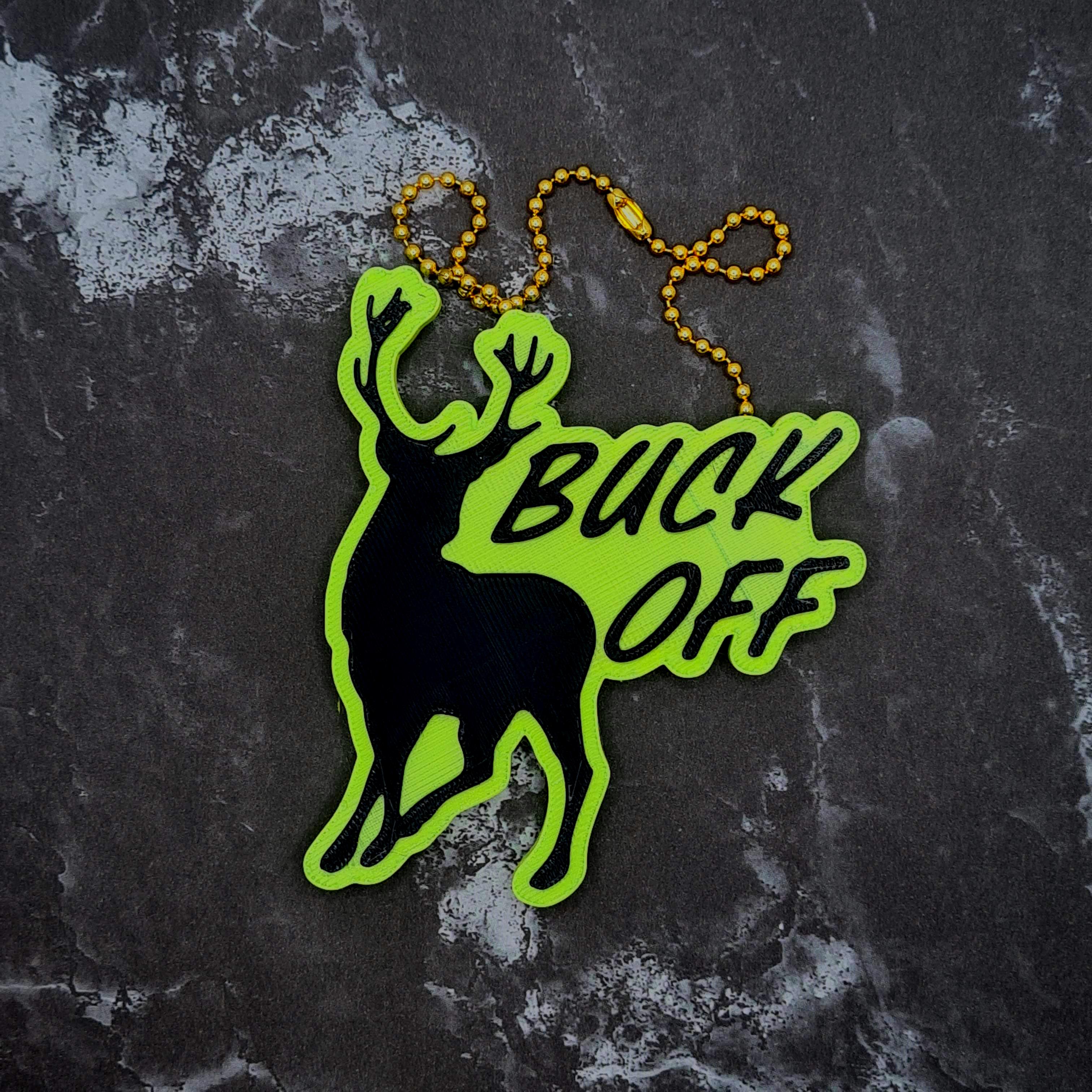 Buck Off Charm 3d model