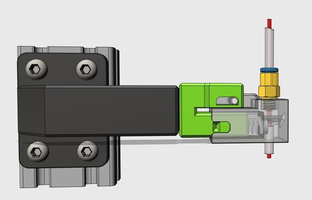 Filament-Cutter-Base-Module V3 3d model