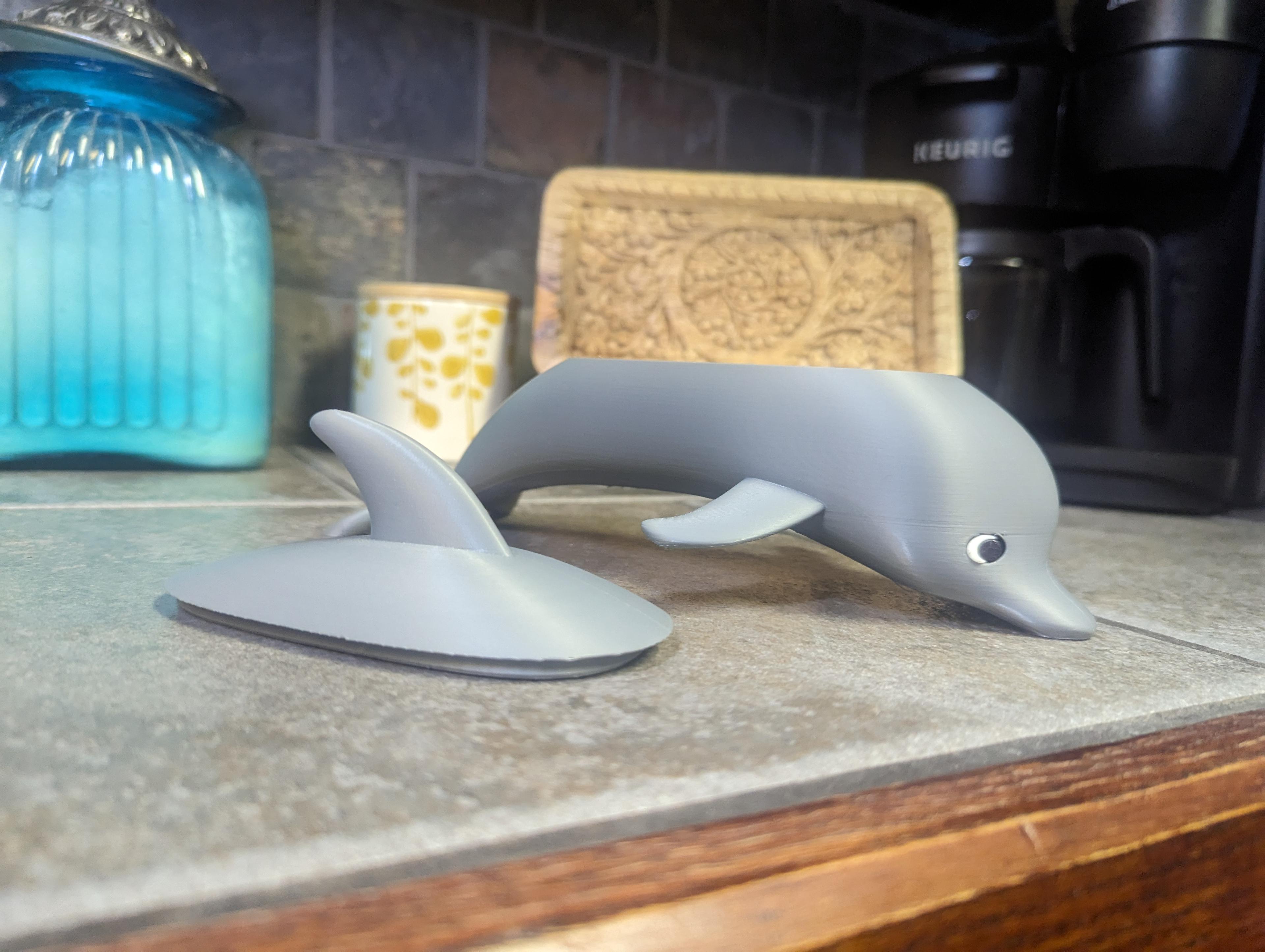 Desk Dolphin 3d model