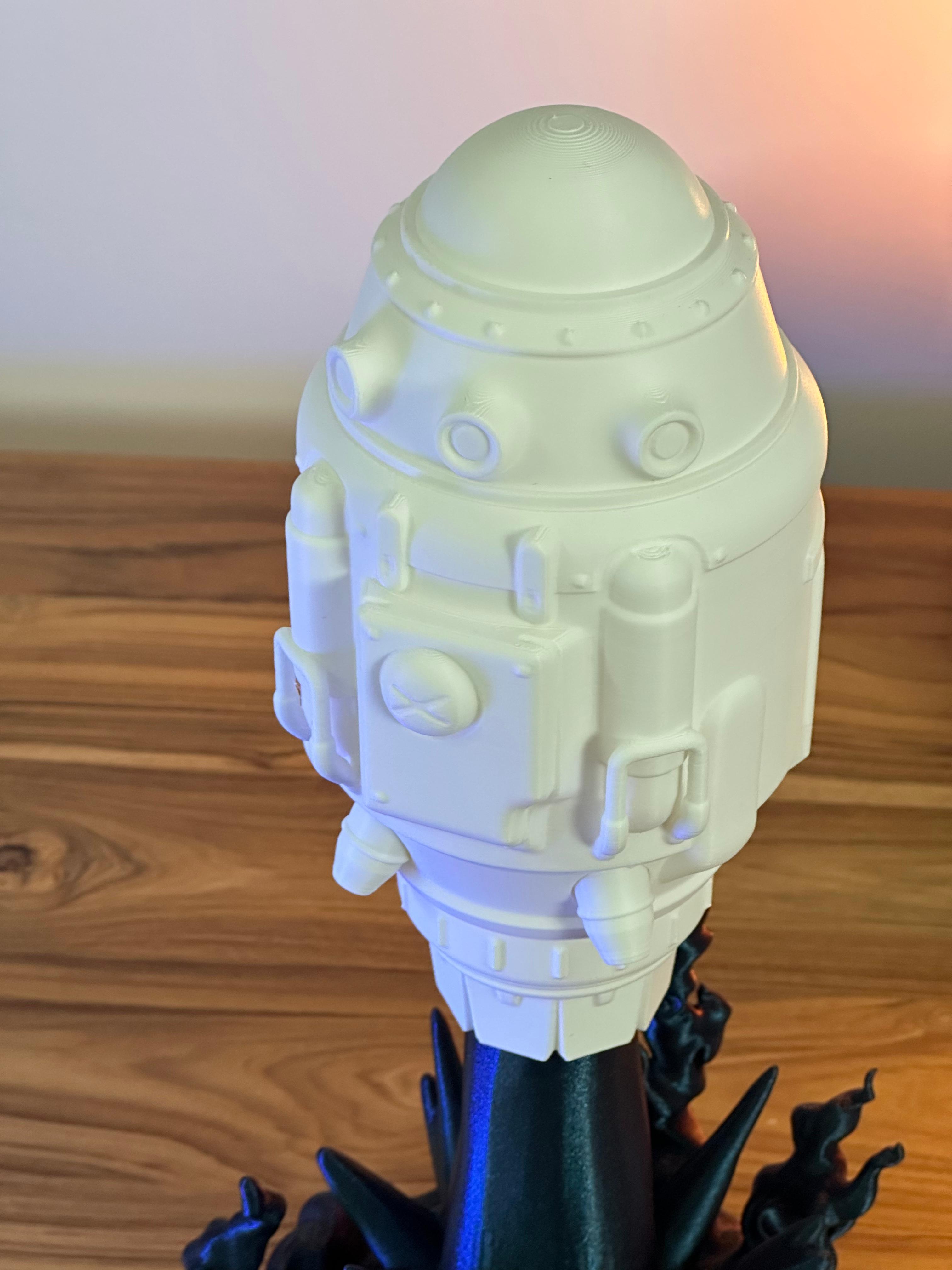 Rocket Decor - Holoprops 3d model