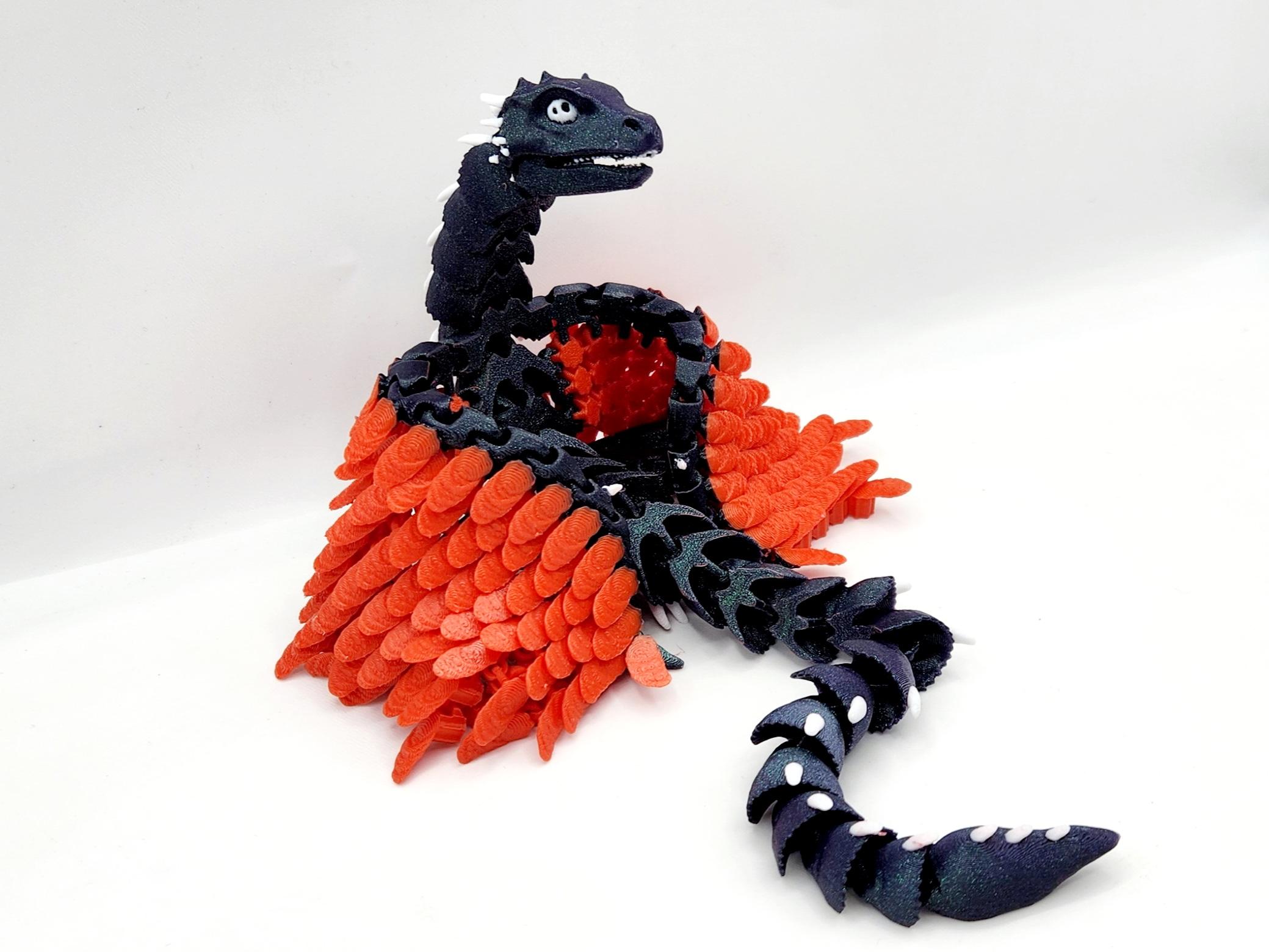 BABY FLEXI DROGON - GAME OF THRONES 3d model