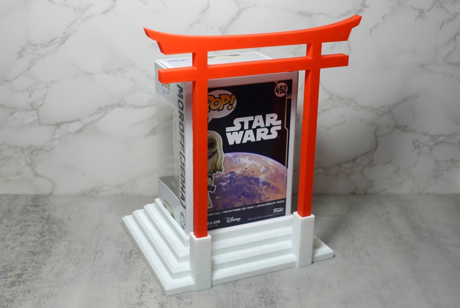 Shrine Display for Funko Pop Boxes 3d model