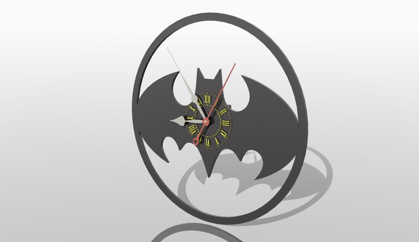 BatmanClock.stl 3d model