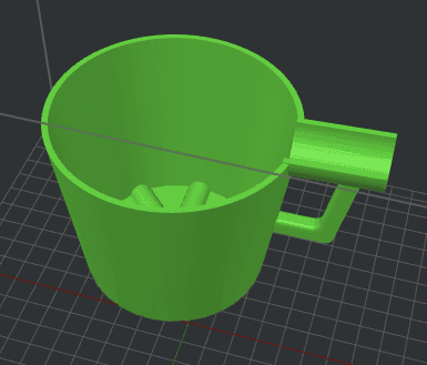 Pot for shaving cream 3d model