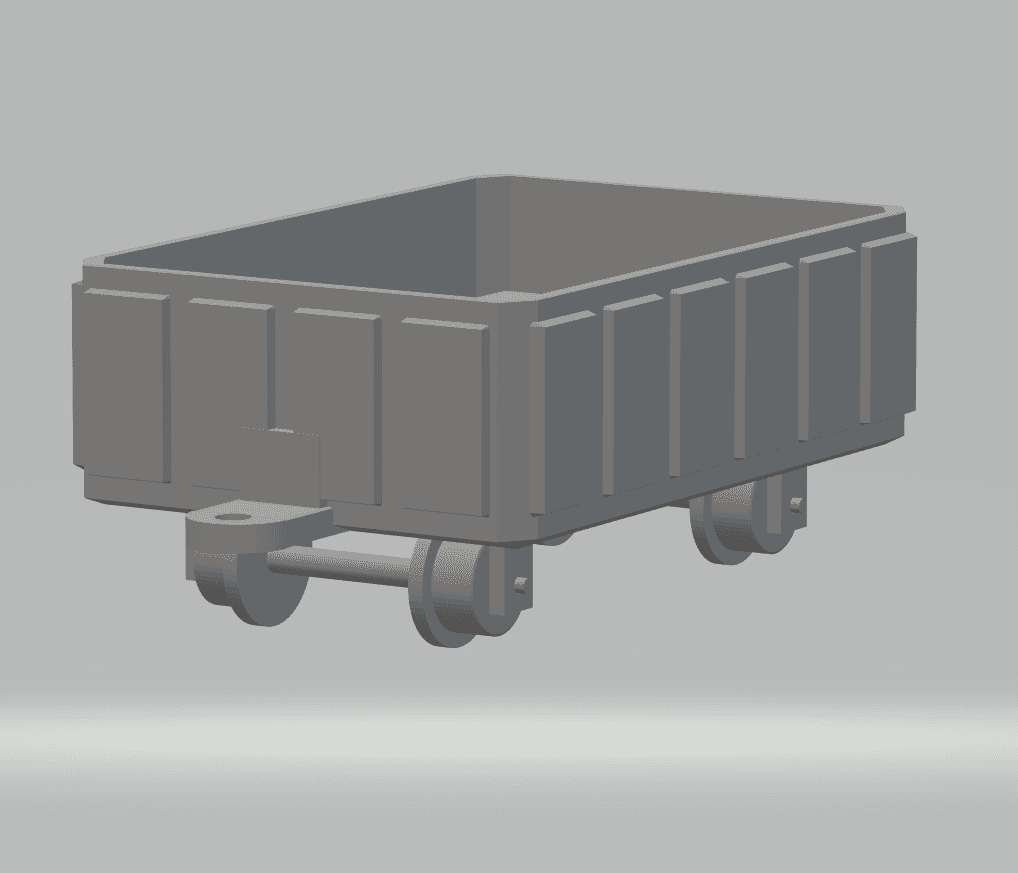 FHW Coal Car Updated 3d model