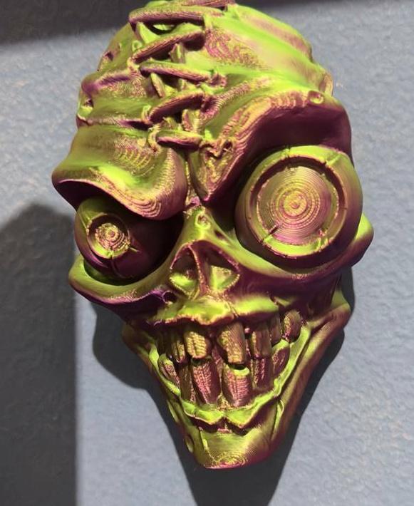 Creepy Zombie Wall Mount 3d model