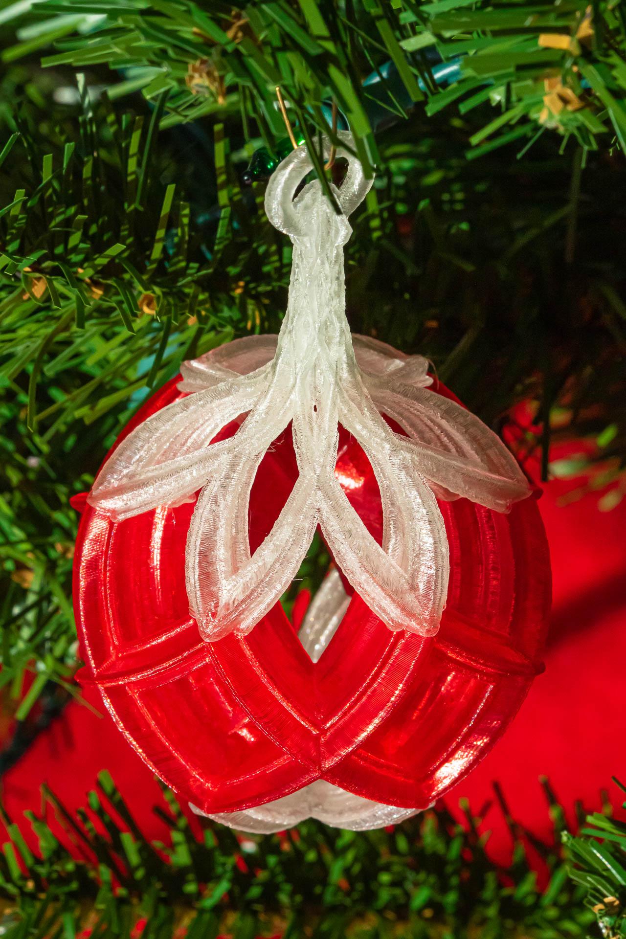 Christmas Balls with Integrated Stems 3d model