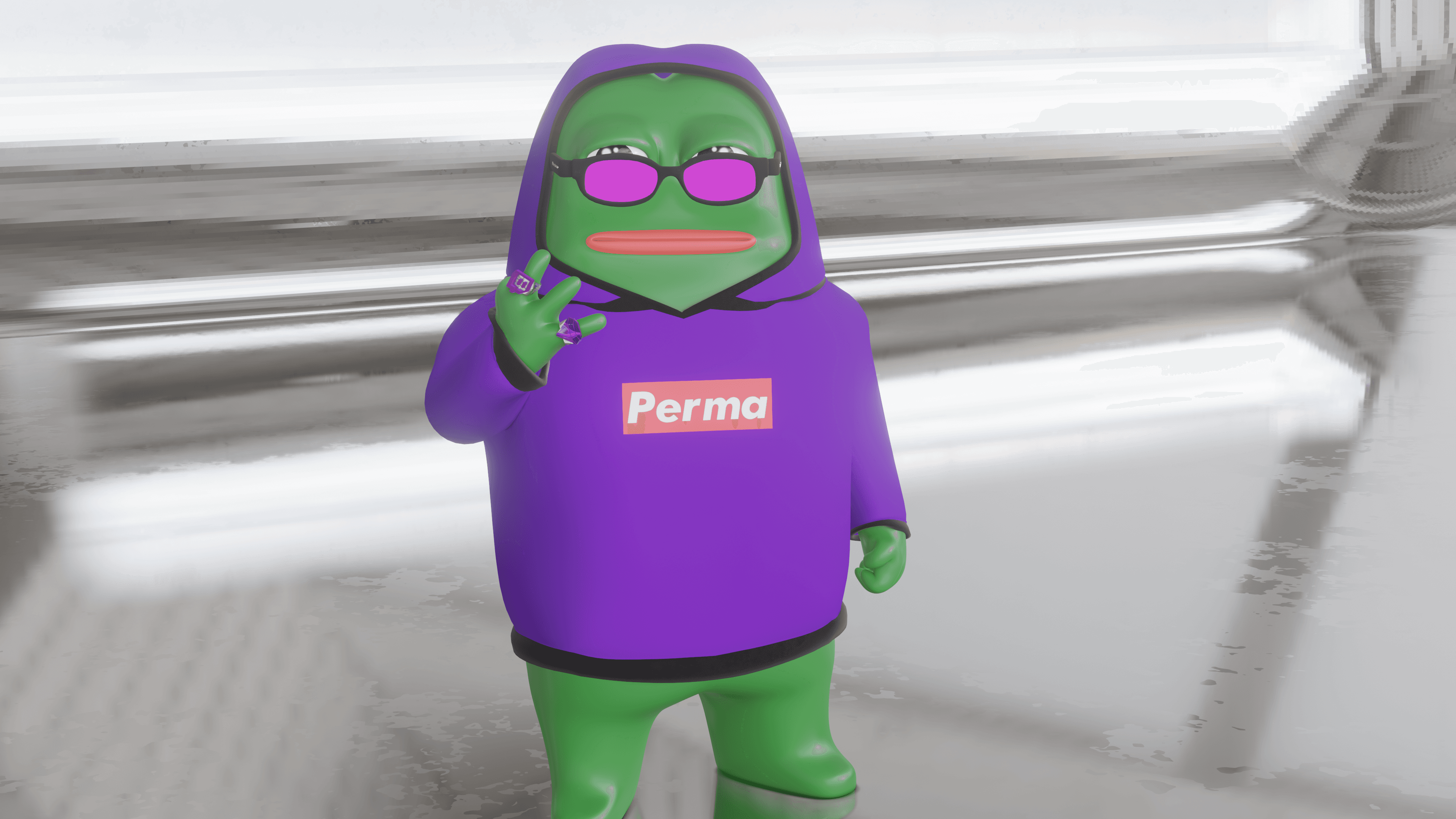 PEEPO MASTER RACE 3d model