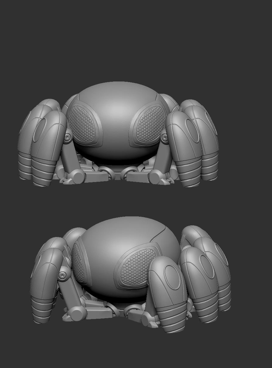 Twist E Spidertoy 3d model