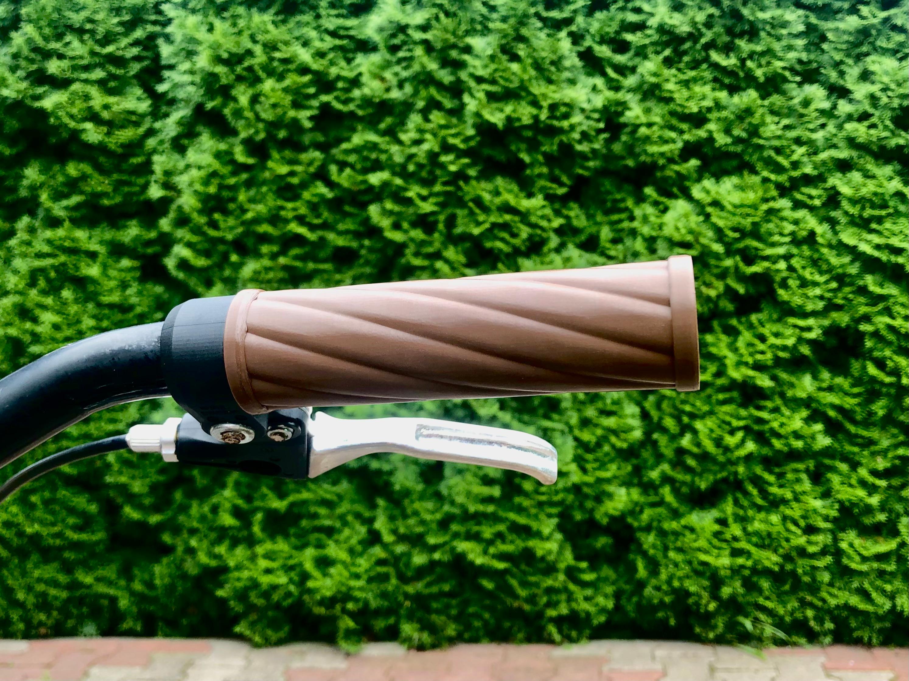 Parametric Bike Handle 3d model