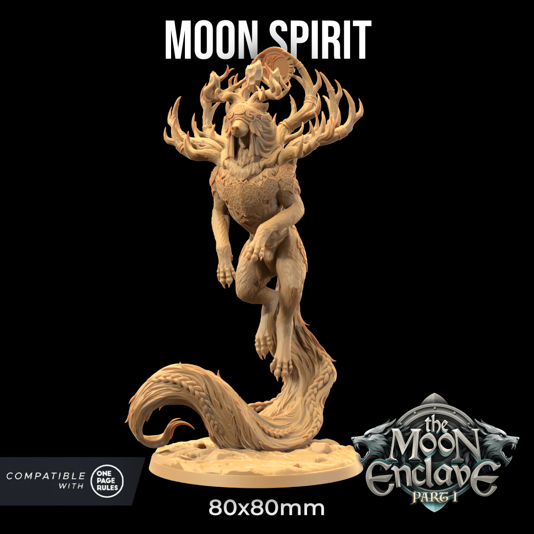 Moon Spirit 3d model