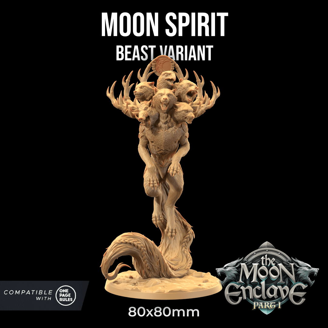 Moon Spirit 3d model