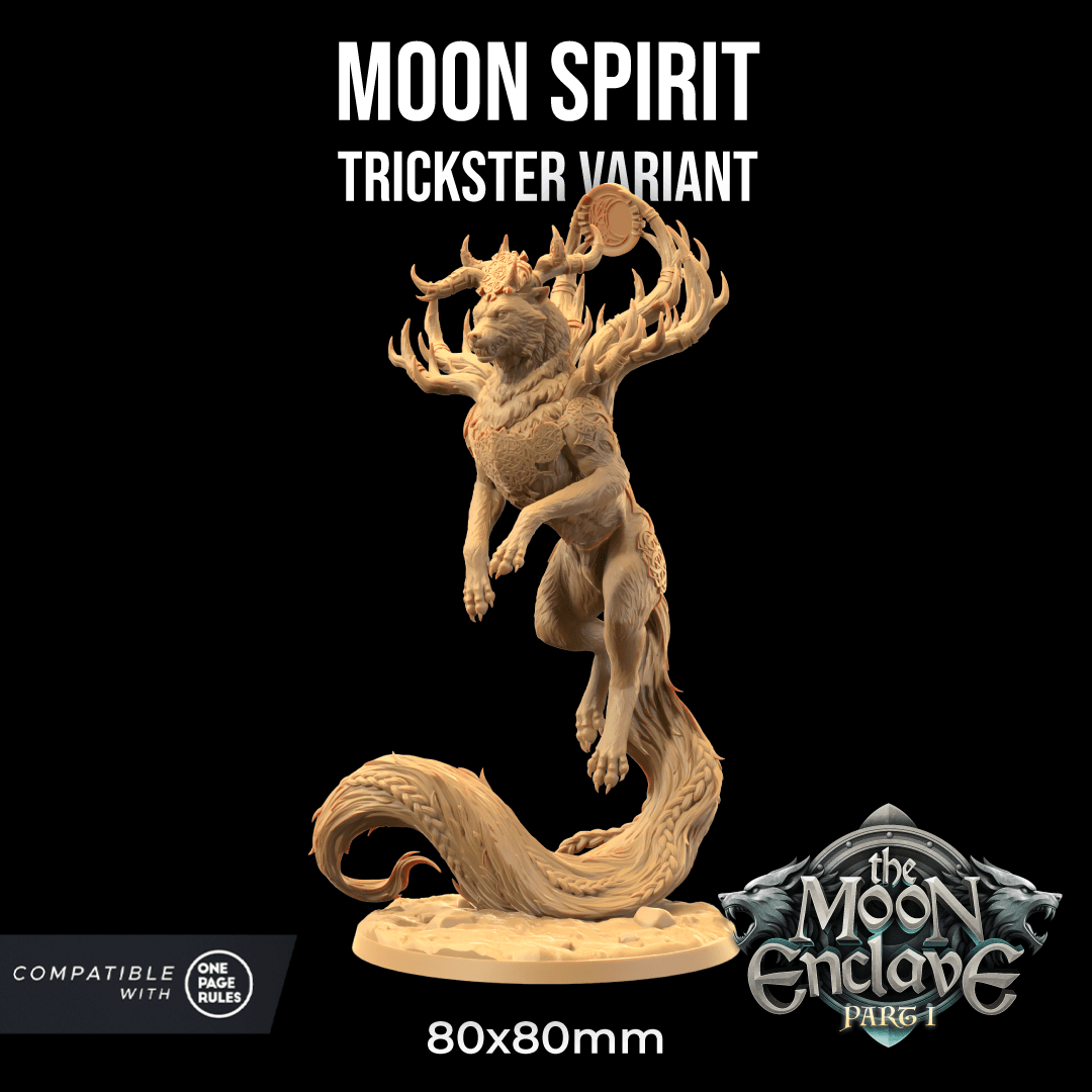 Moon Spirit 3d model