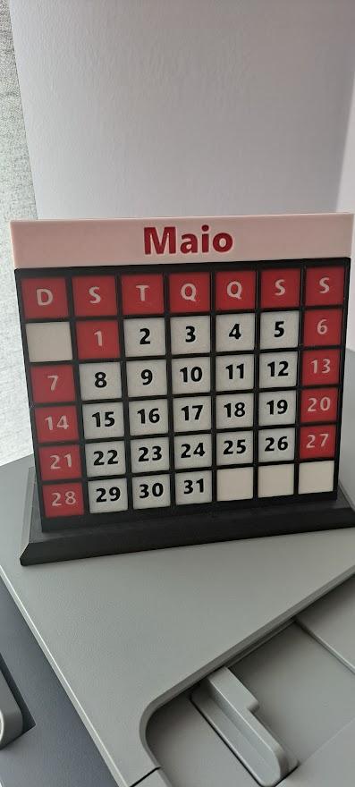 Universal Calendar 3d model